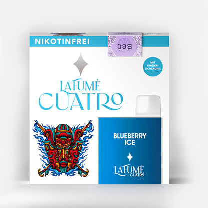 Cuatro – Blueberry Nikotinfrei